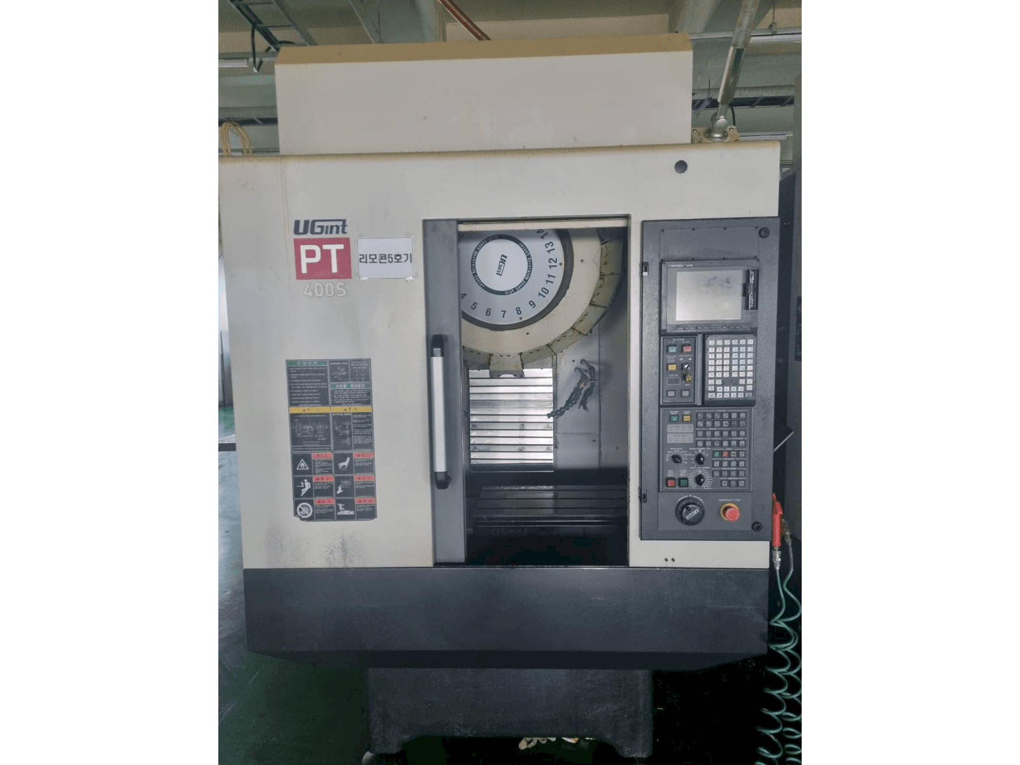 Вид станка UGINT PT400S спереди