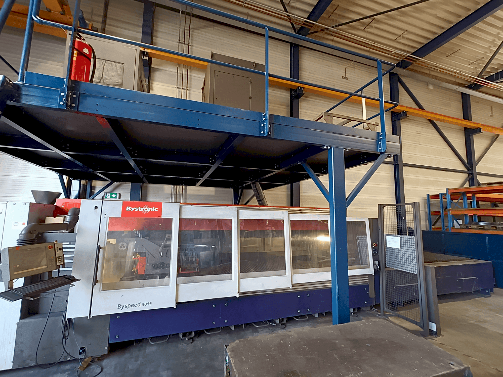 Вид станка Bystronic BySpeed 3015 спереди