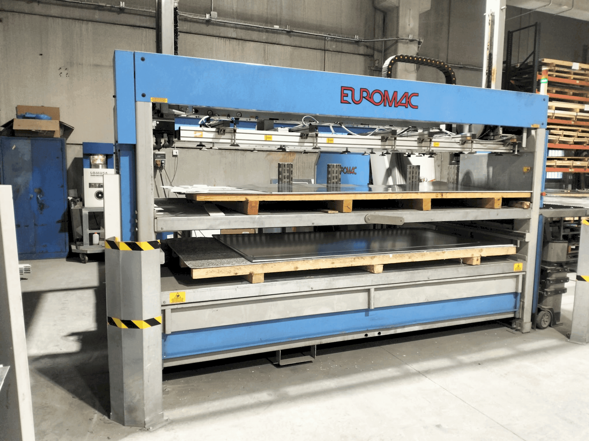 Вид станка Euromac MTX FLEX12 спереди