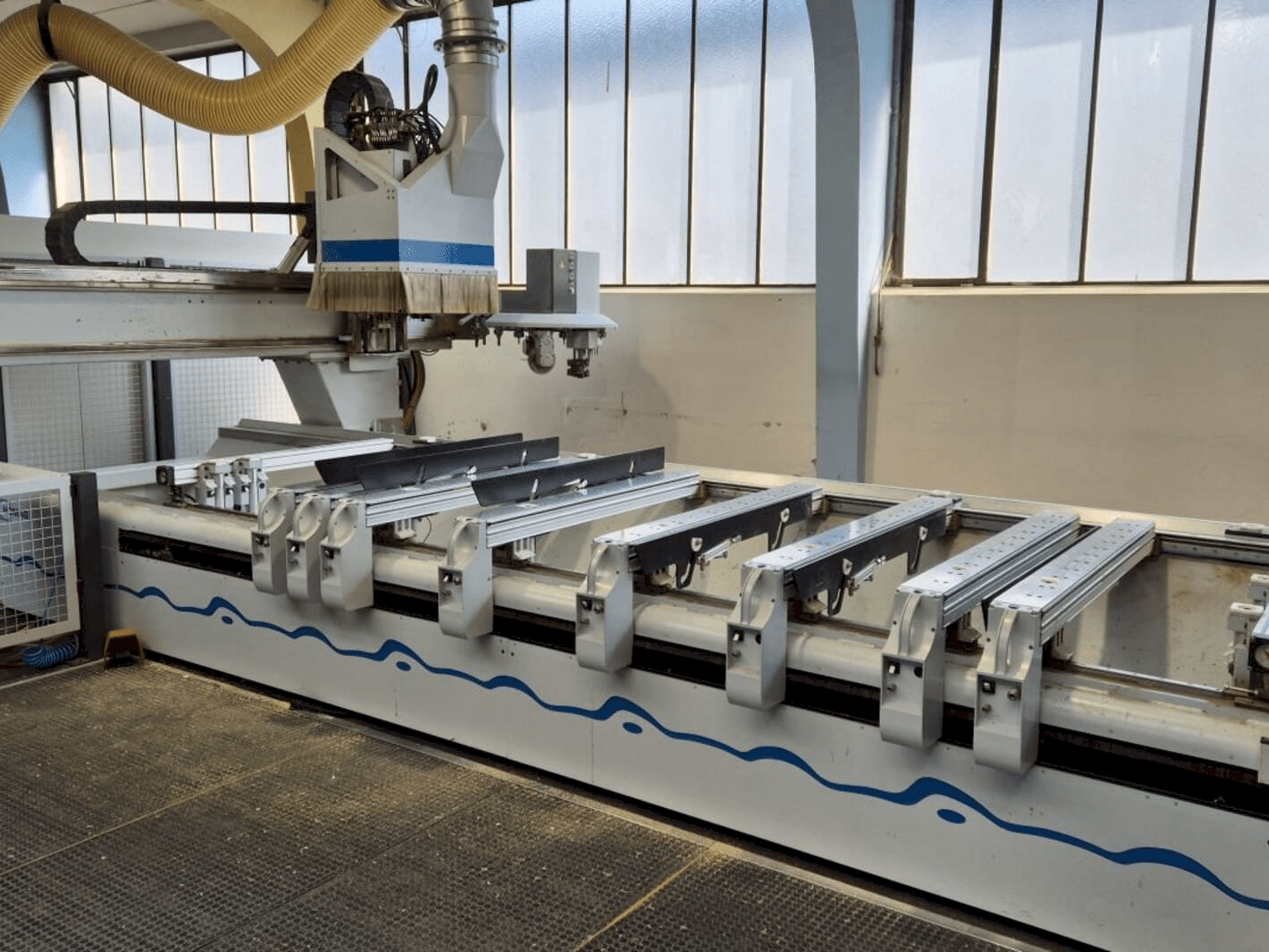 Вид станка HOMAG Optimat BAZ 211 спереди