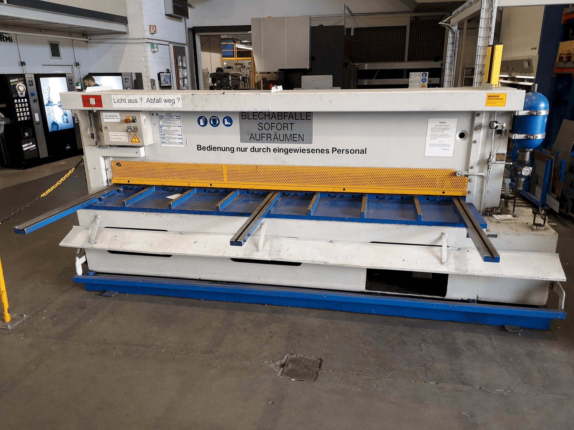 Вид станка PASKOWSKY TSH 10 MM спереди