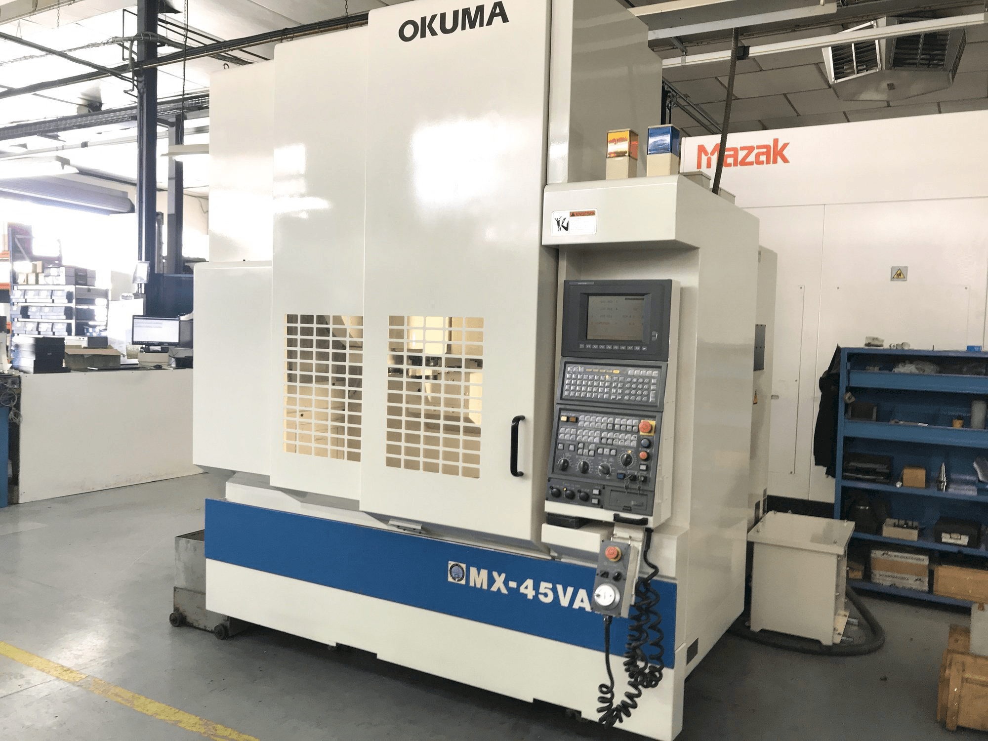 Вид станка Okuma MX-45 VAE спереди