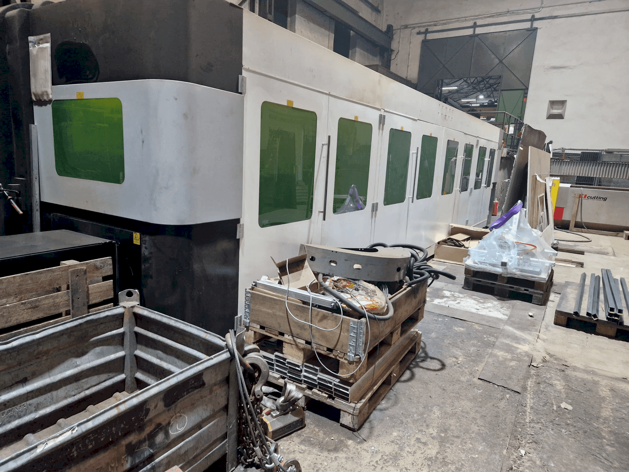 Вид станка THETA TL 3015 PWD спереди