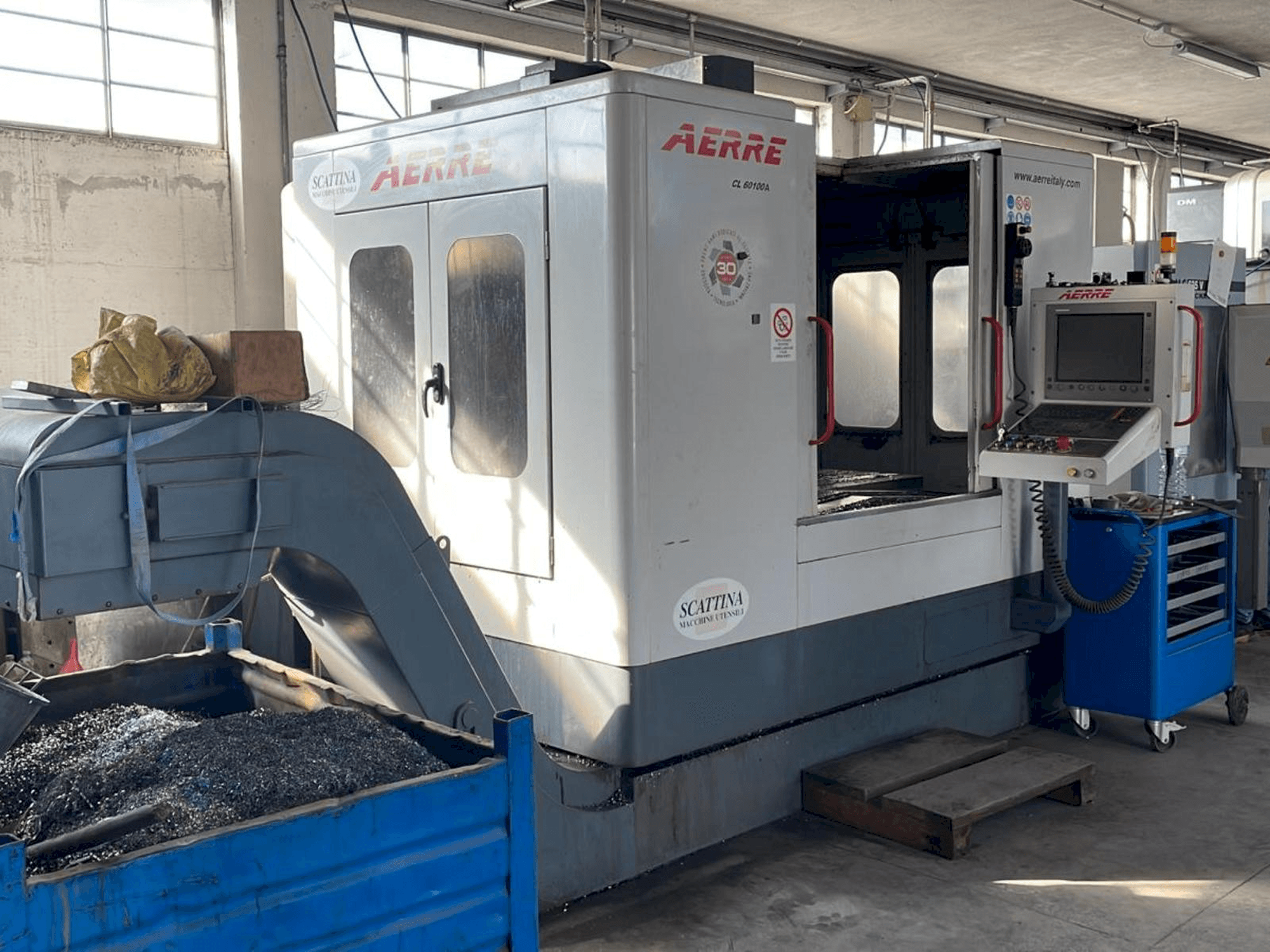 Вид станка AERRE CL60 100A спереди