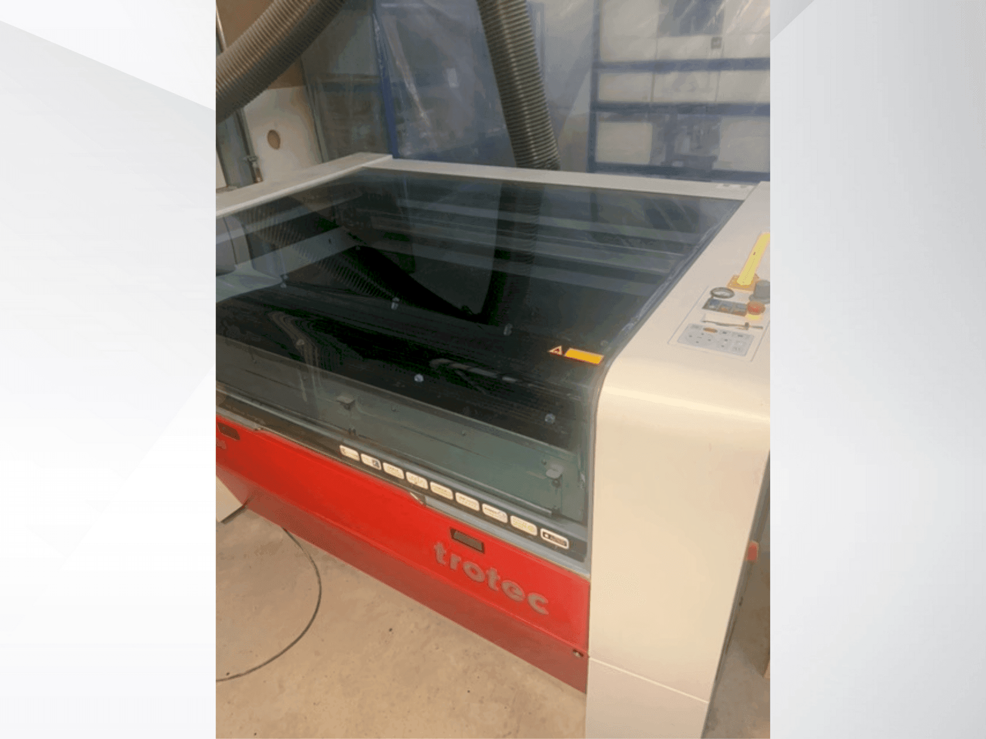 Вид станка Trotec SP500 спереди