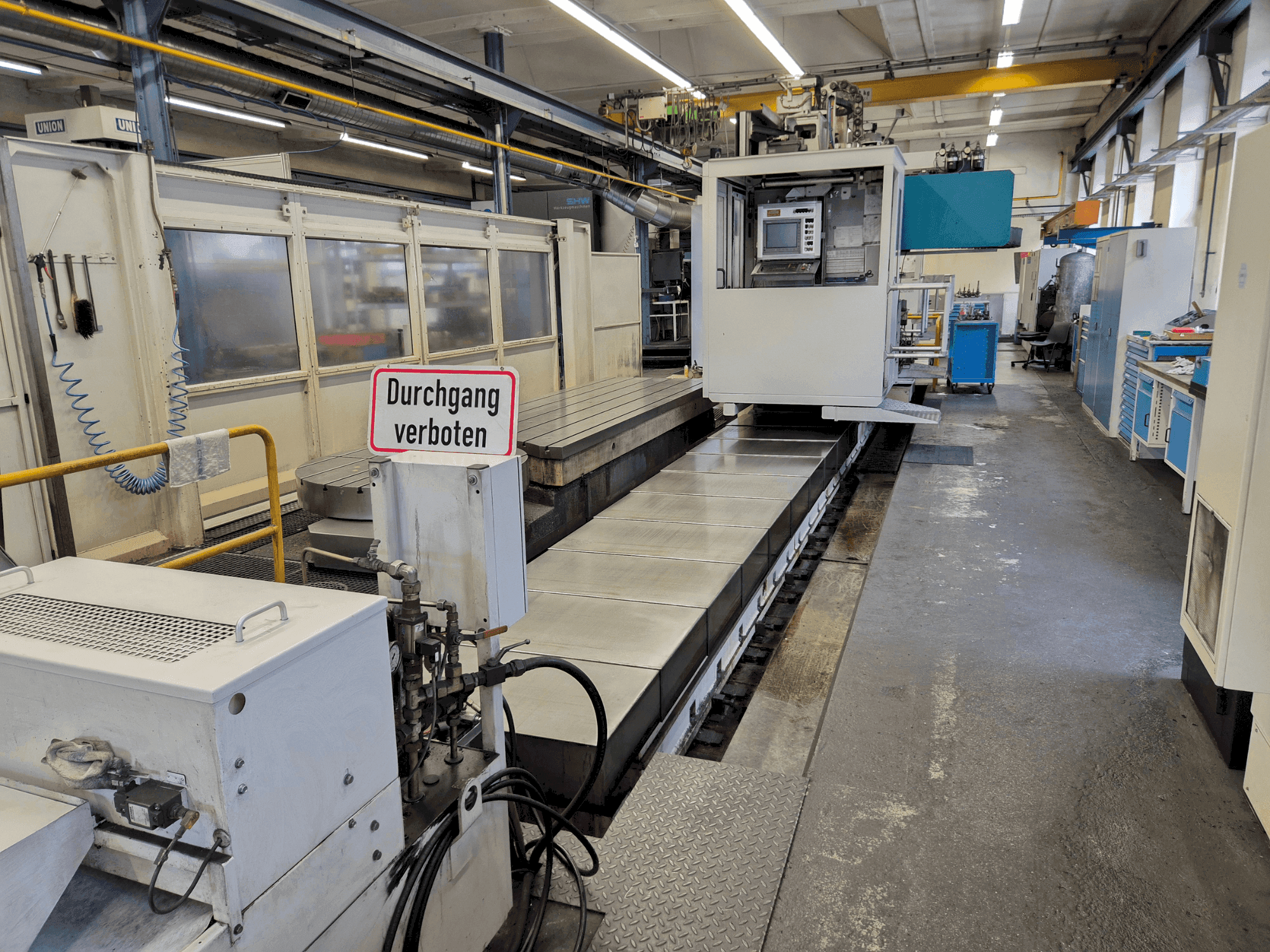 Вид станка SHW Powerspeed 5 спереди