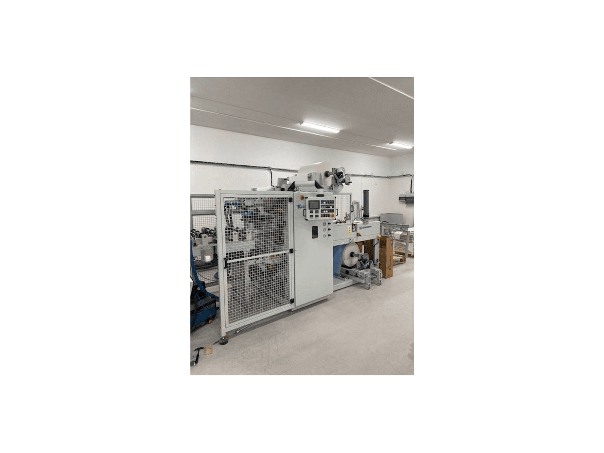 Вид станка Barberan . спереди