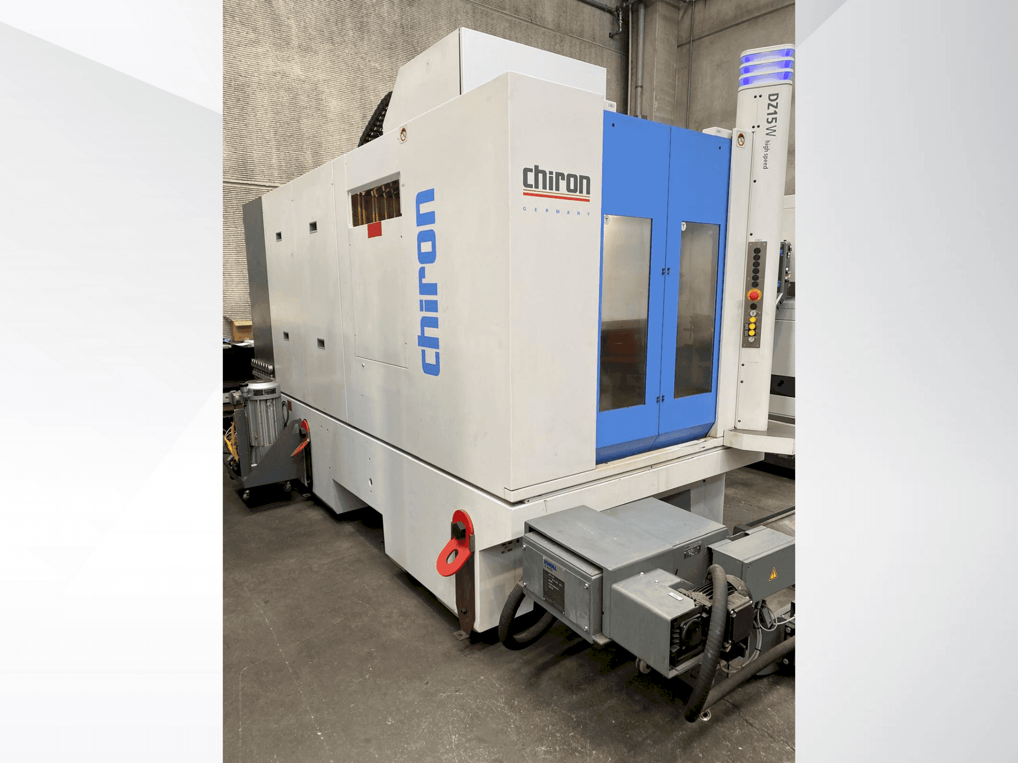 Вид станка CHIRON DZ15W HS спереди