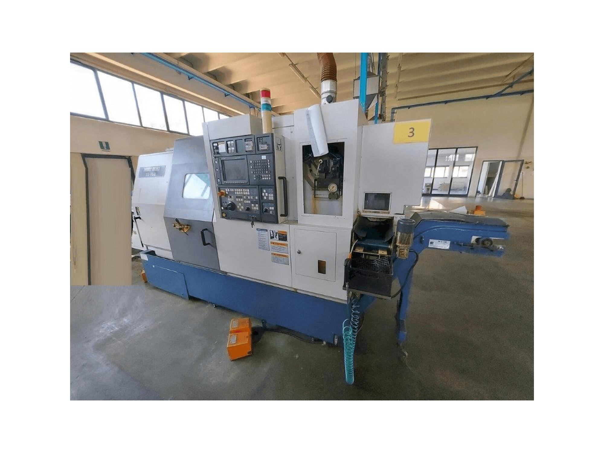Вид станка MORI SEIKI ZL 150SMC спереди