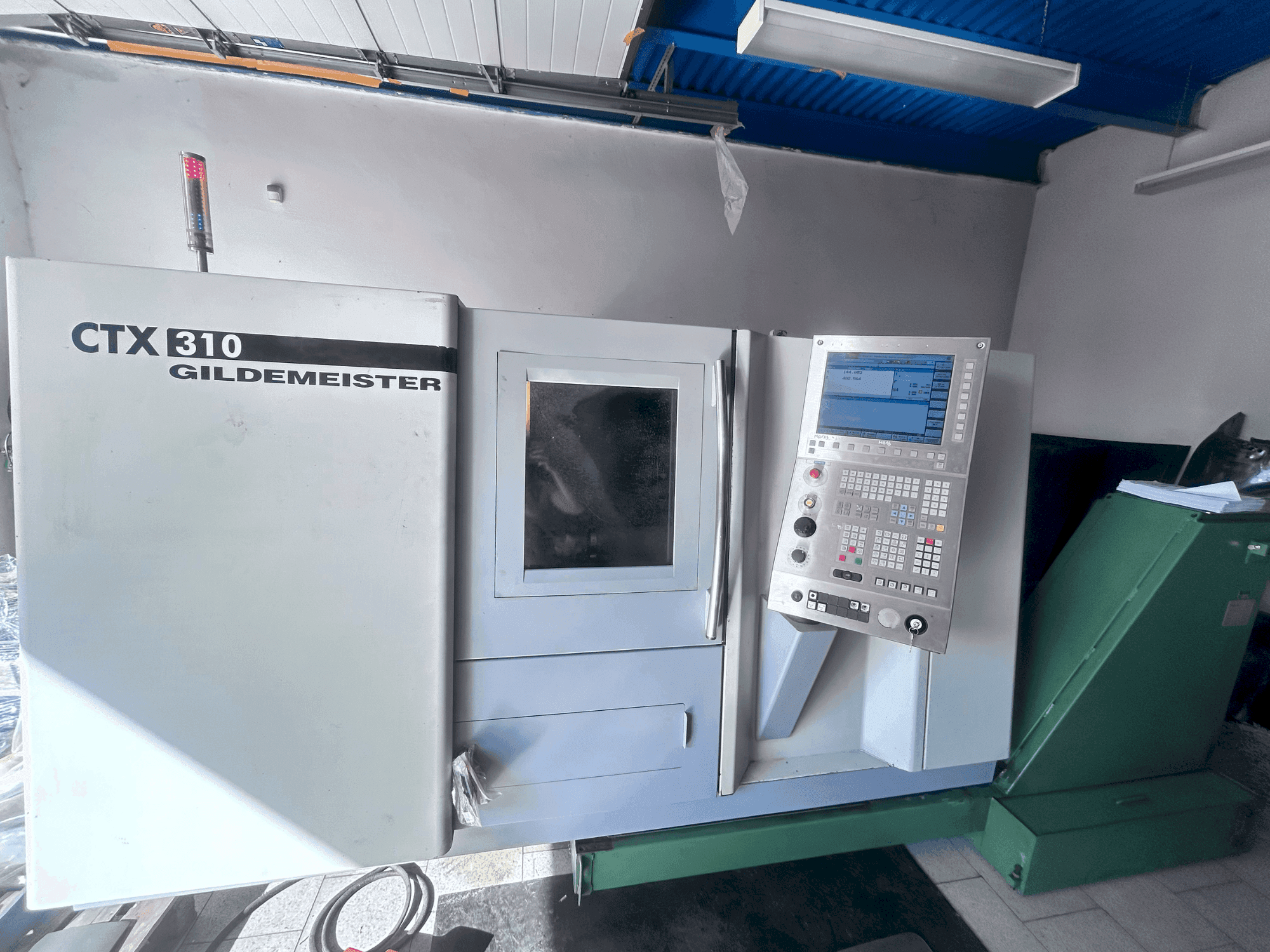 Вид станка DMG Gildemeister CTX 310 спереди