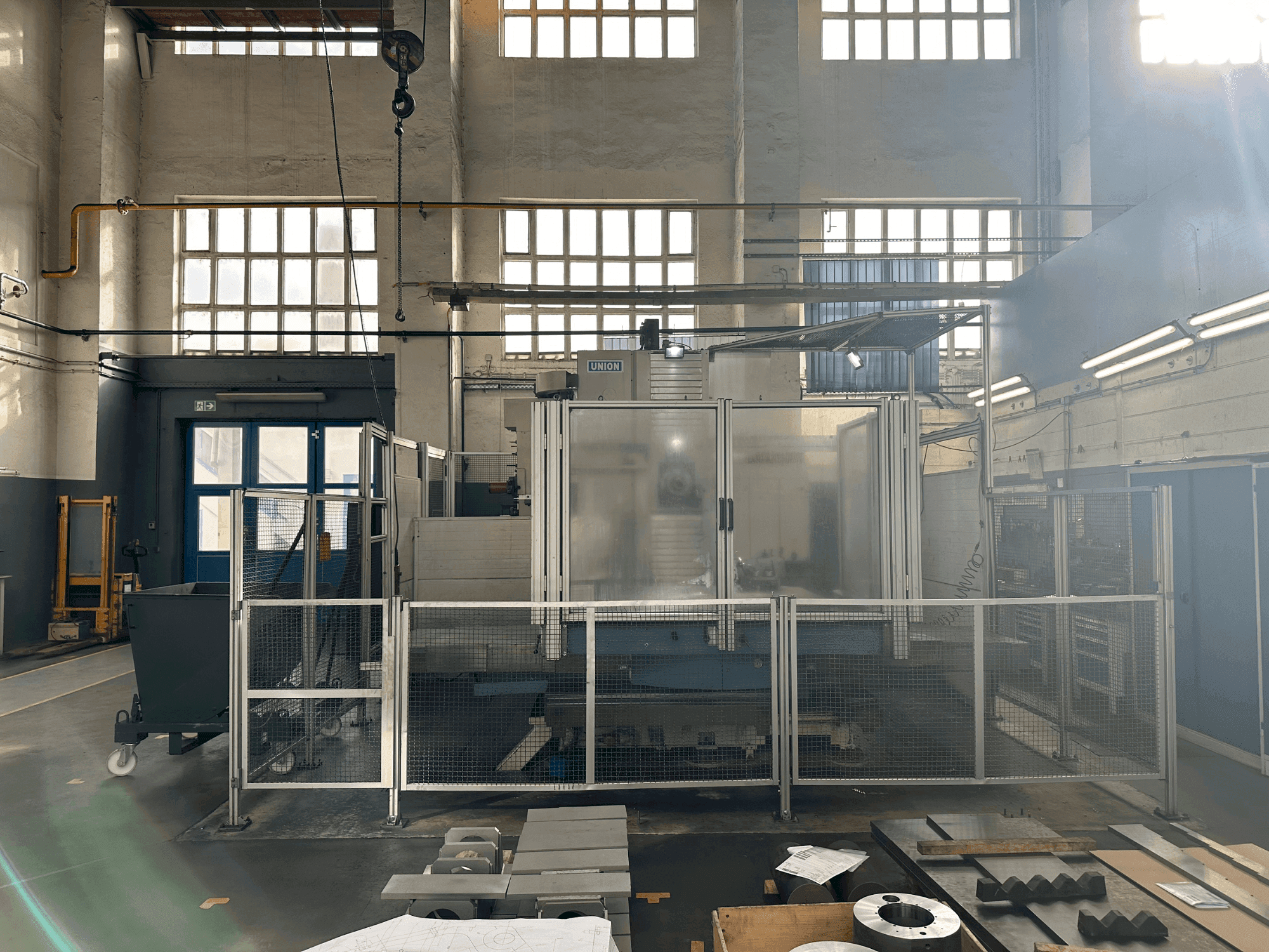 Вид станка Union TC 110 спереди