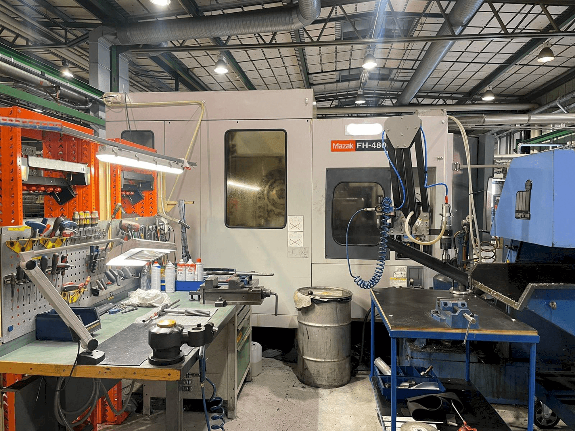 Вид станка Mazak FH-4800 спереди