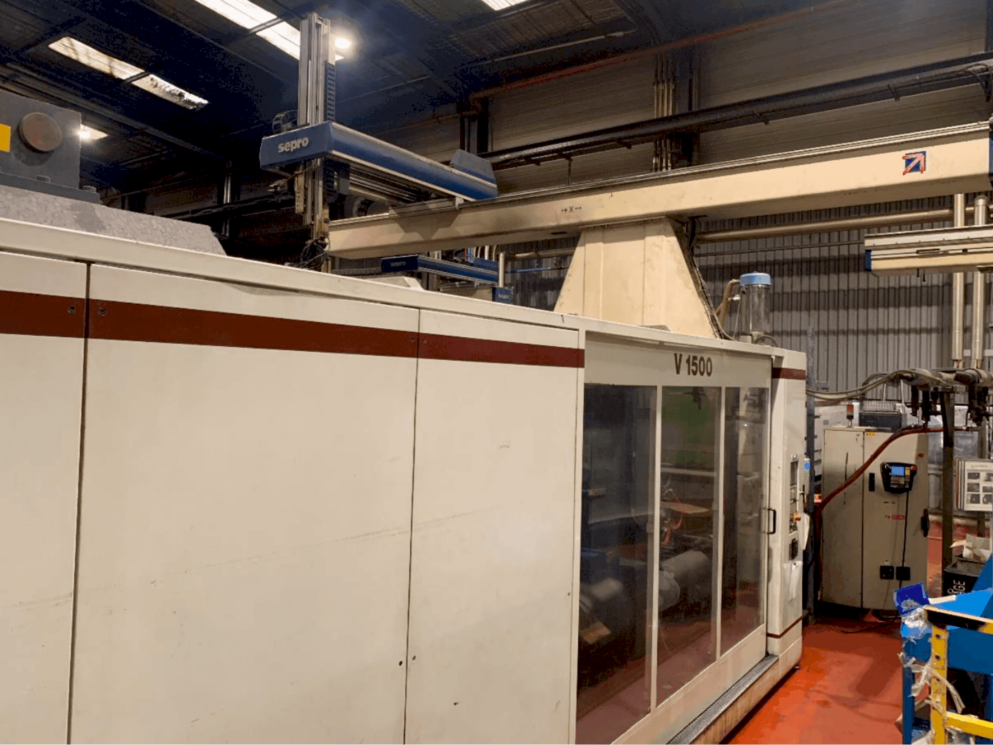 Вид станка Negri Bossi 15000 H - 15200 спереди