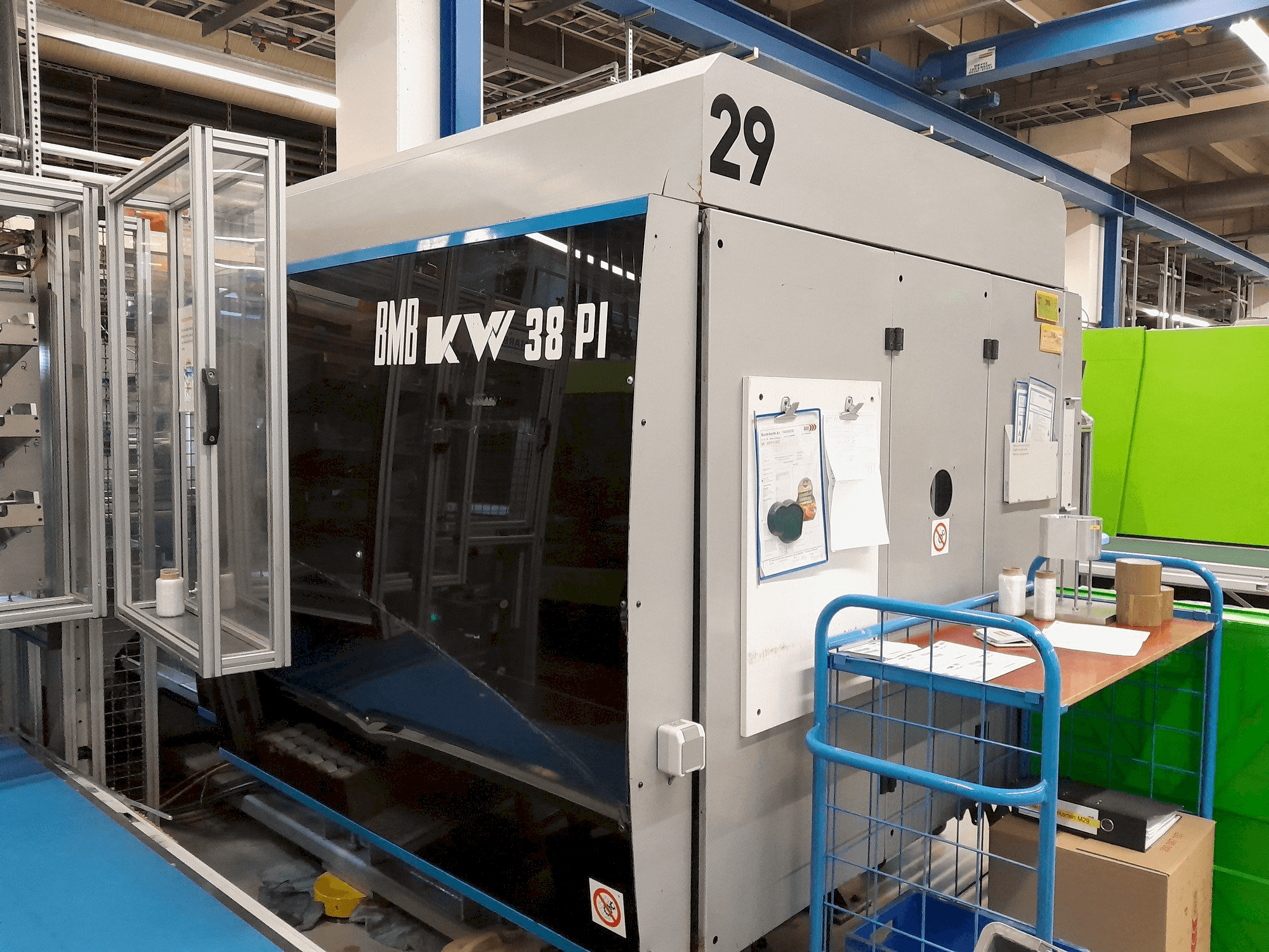 Вид станка BMB KW 38 PI/1300 спереди