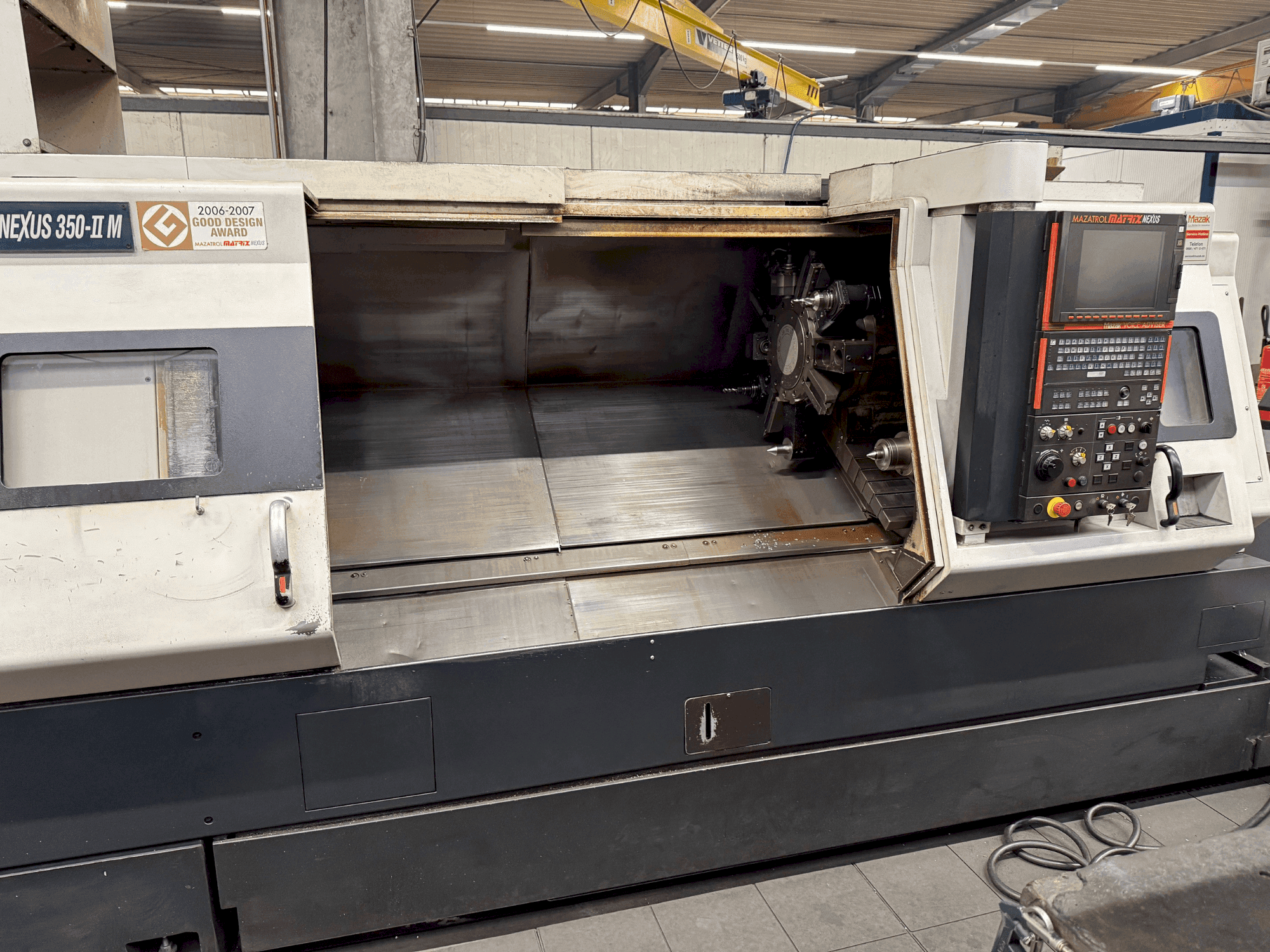 Вид станка Mazak Quick Turn Nexus 350-II M спереди