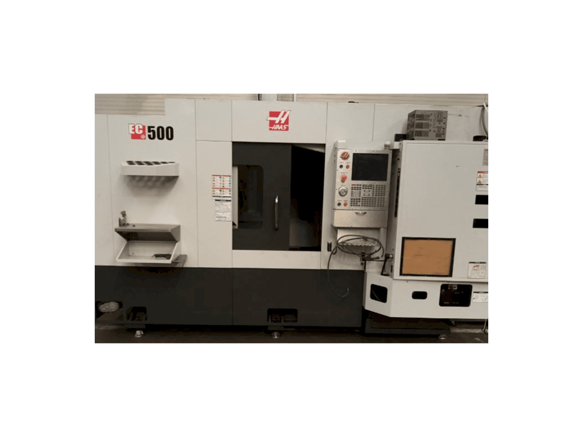 Вид станка HAAS EC-500 спереди