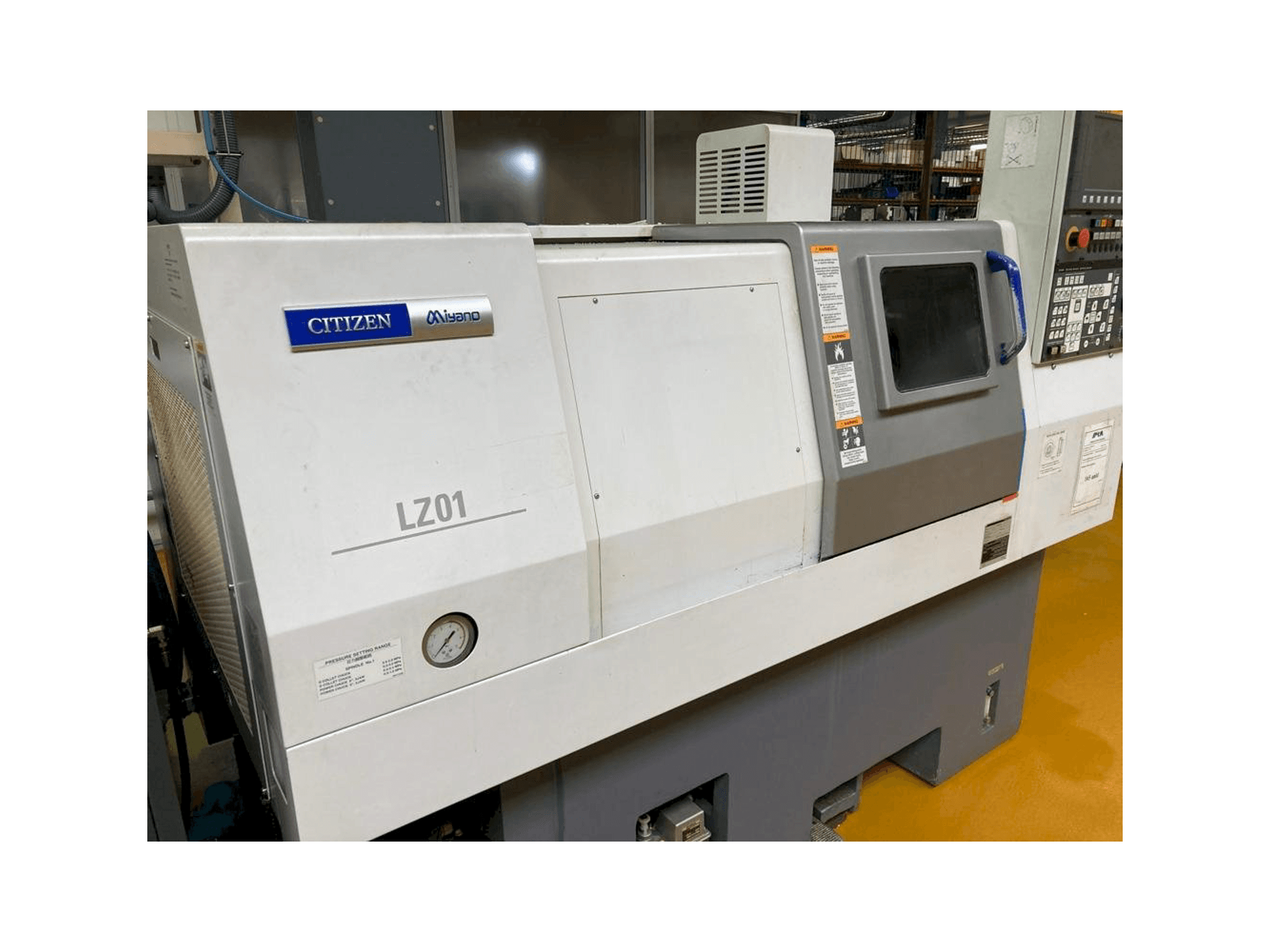 Вид станка Miyano LZ-01RY2 спереди