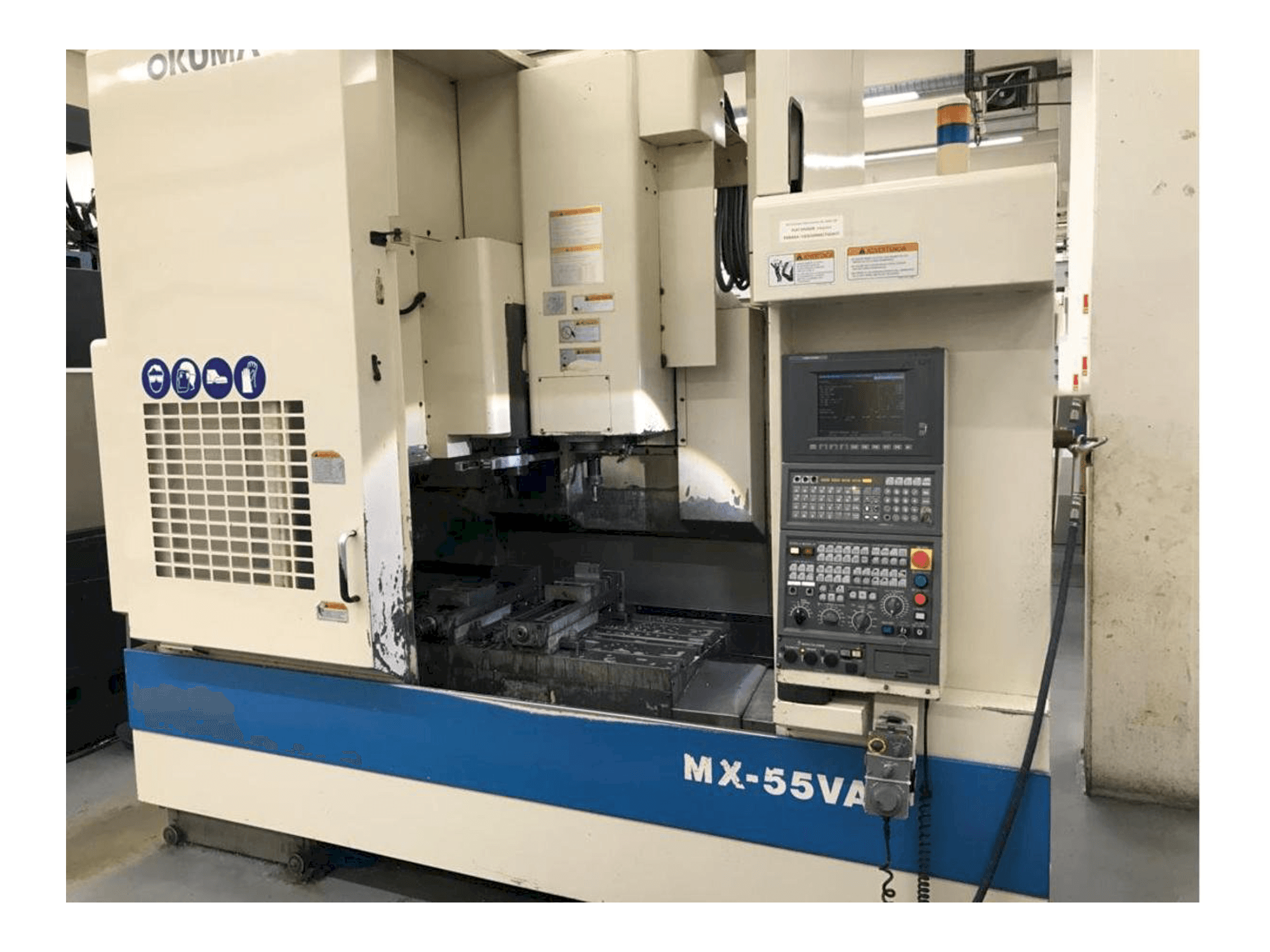 Вид станка Okuma MX55 спереди