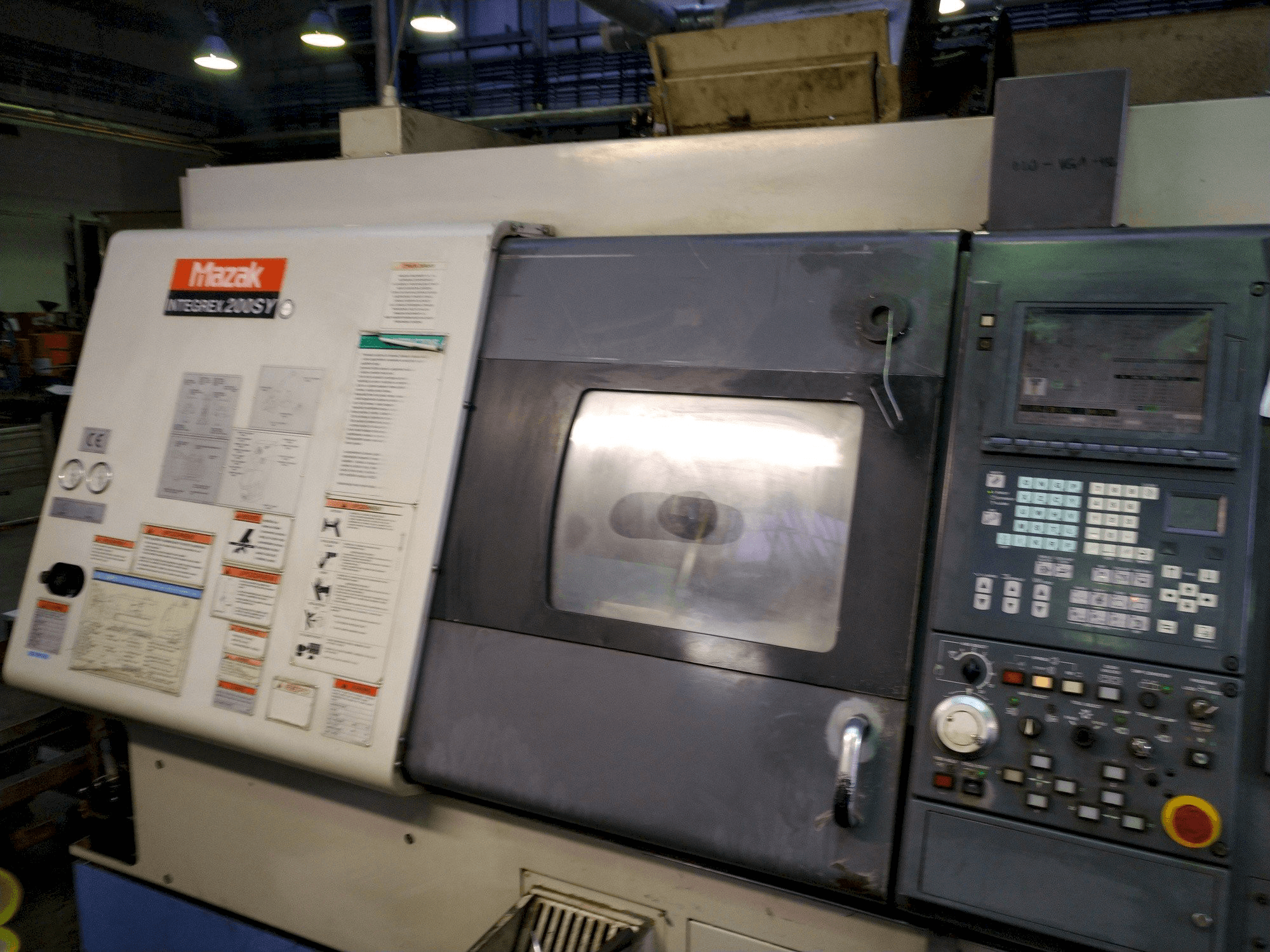 Вид станка Mazak INTEGREX 200 SY спереди