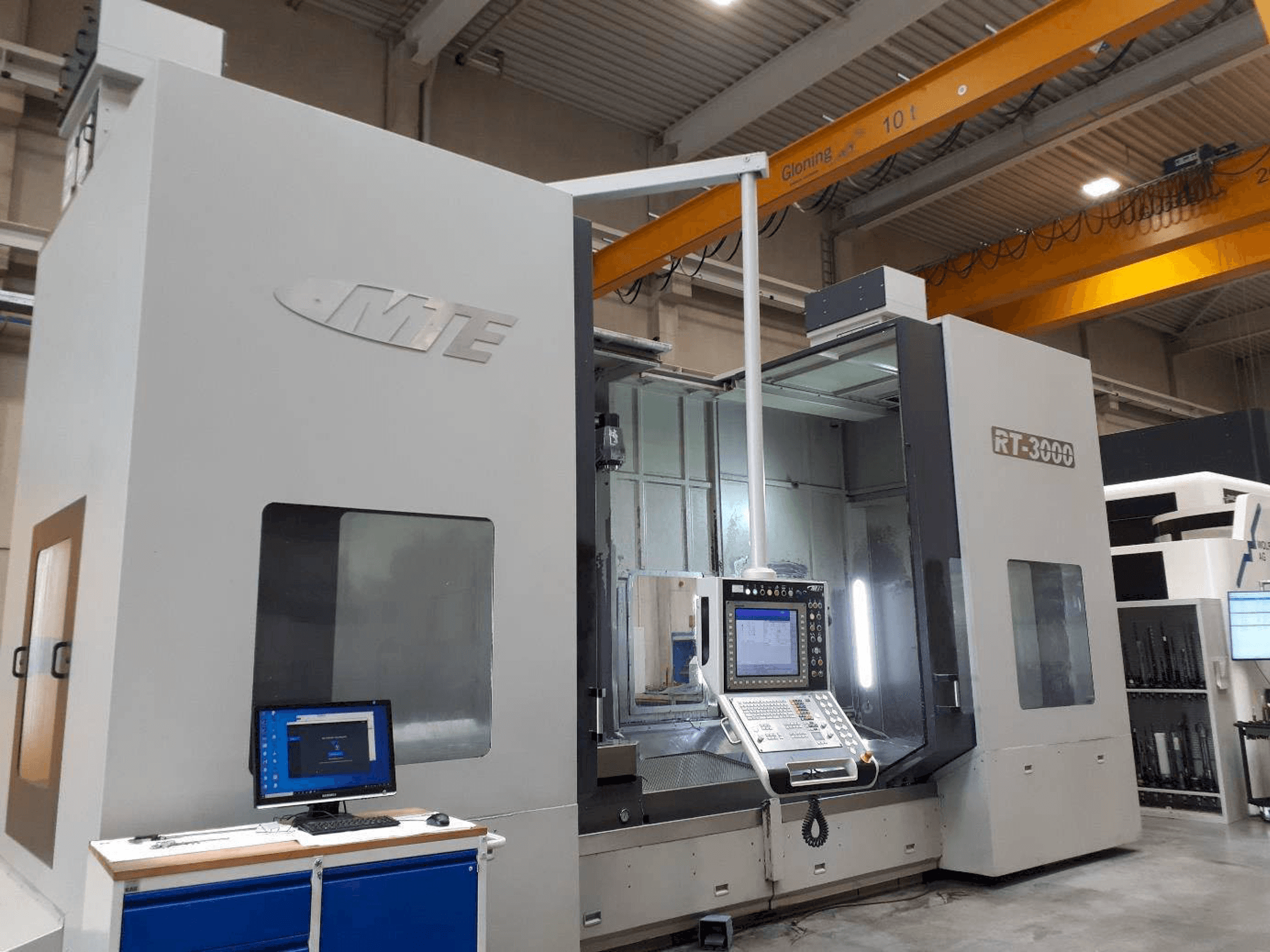 Вид станка MTE RT - 3000 спереди