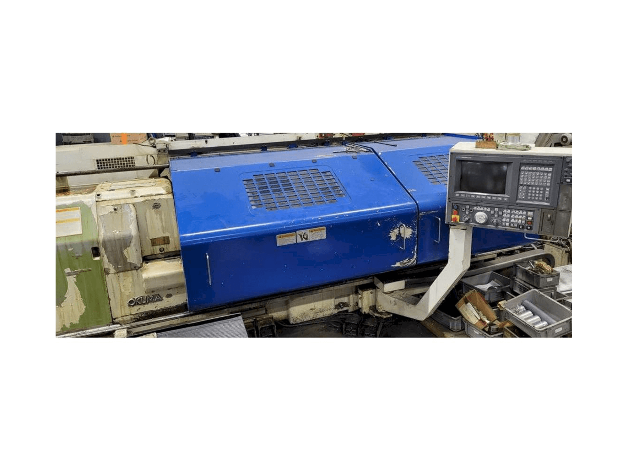 Вид станка Okuma LH35 спереди