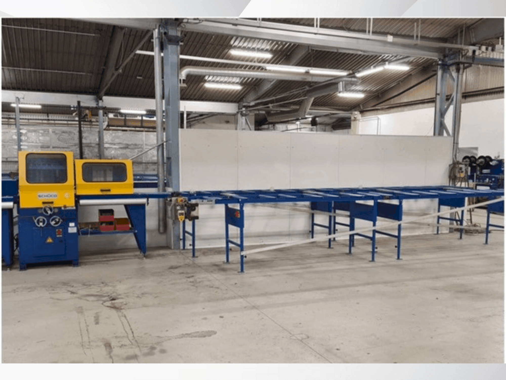 Вид станка SCHÜCO ISOMAT 5 спереди