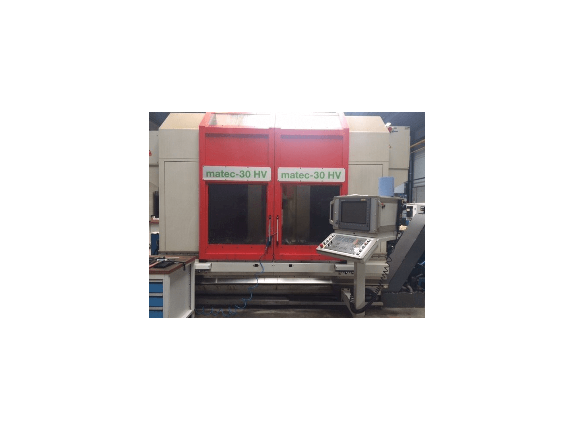 Вид станка Matec 30 HV спереди
