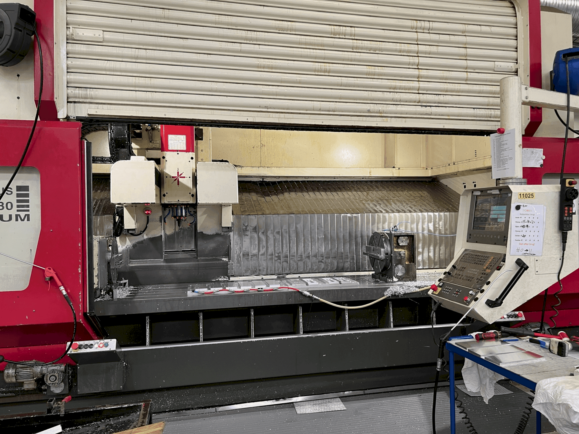 Вид станка HEDELIUS CB80M-3200 спереди