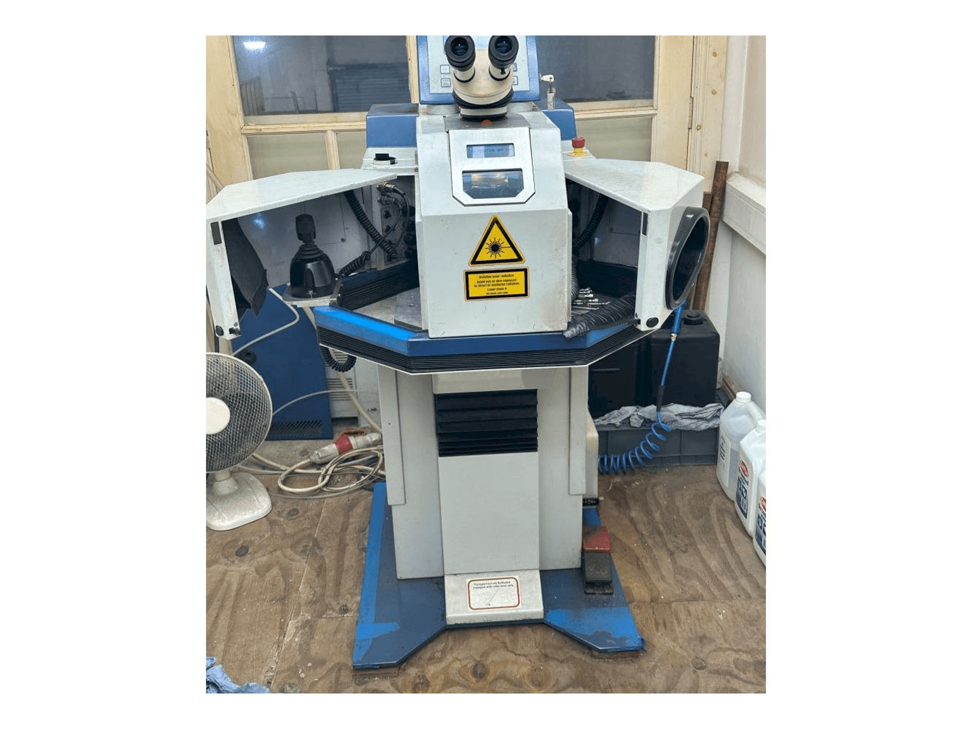 Вид станка ALPHA LASER ALV 150 SM спереди