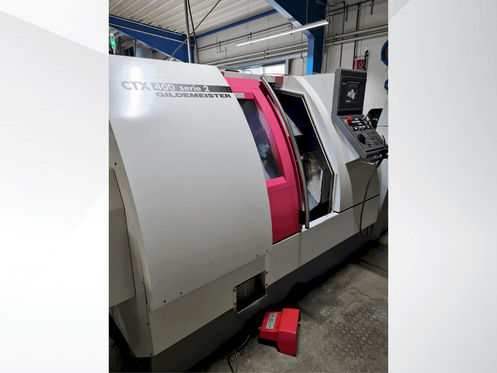 Вид станка Gildemeister CTX 400 S2 спереди