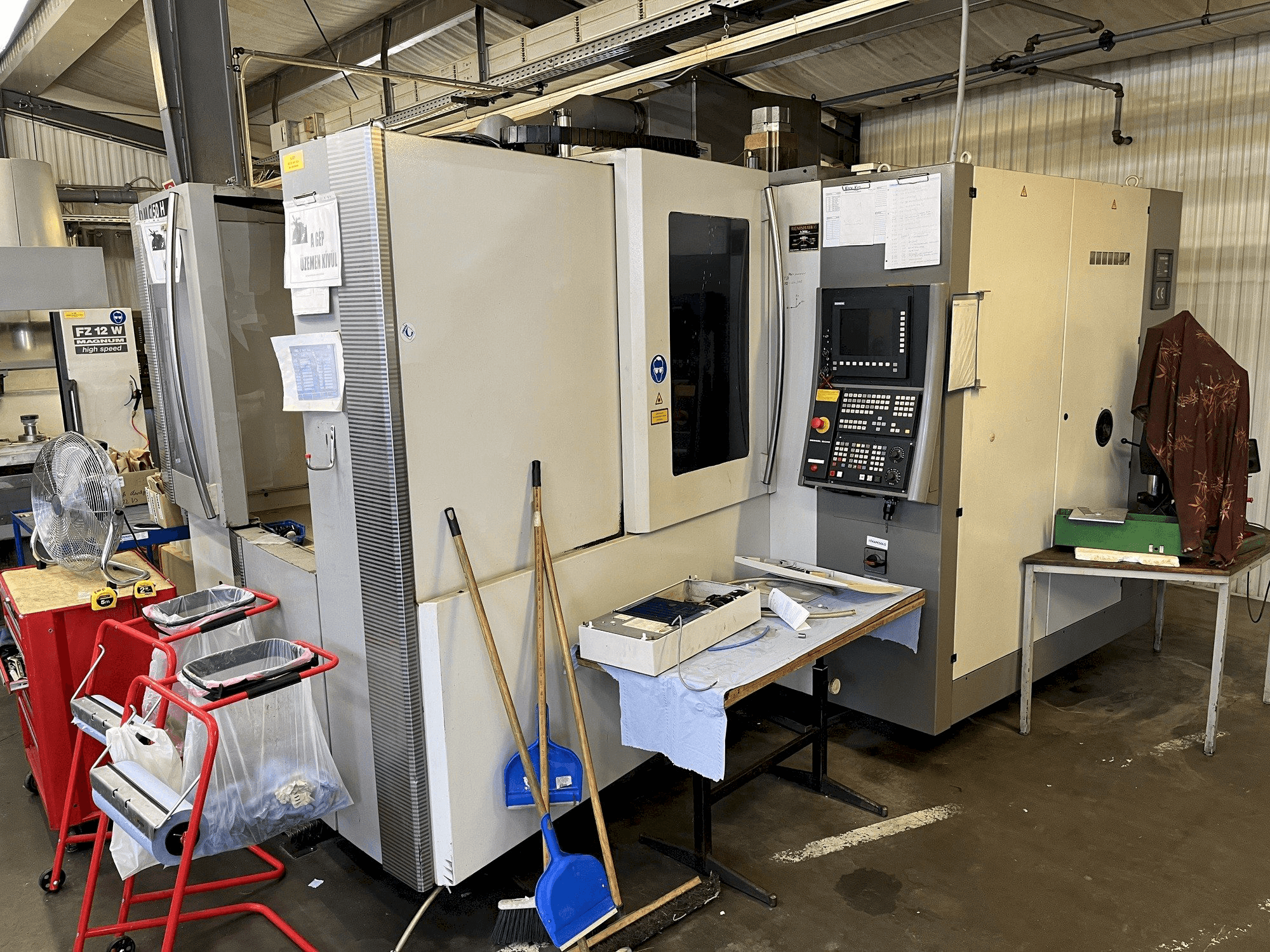 Вид станка DMG MORI DMC 50H спереди