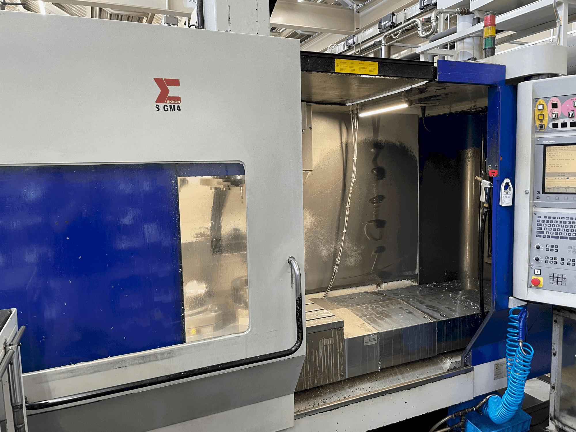 Вид станка Sigma Leader 6 спереди