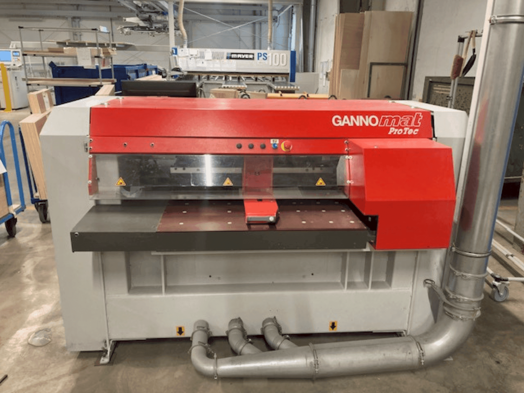 Вид станка GANNOMAT ProTec 571 спереди