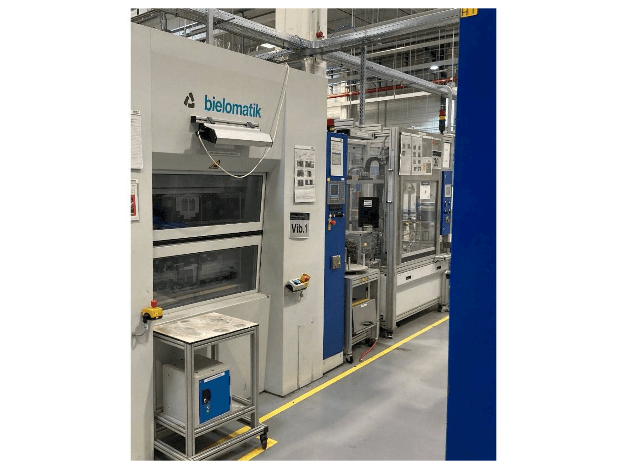 Вид станка bielomatik K3216 спереди