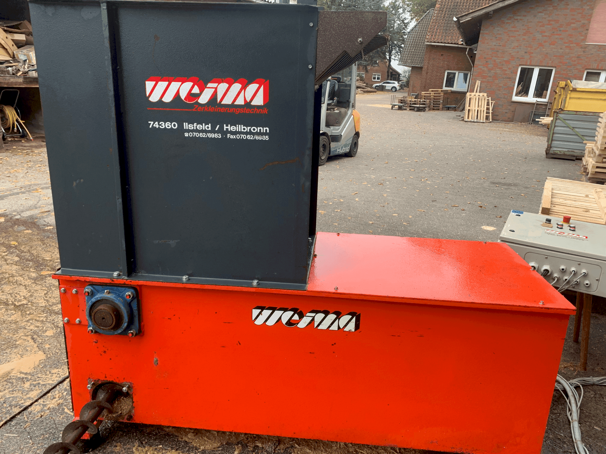Вид станка WEIMA WL 4 спереди