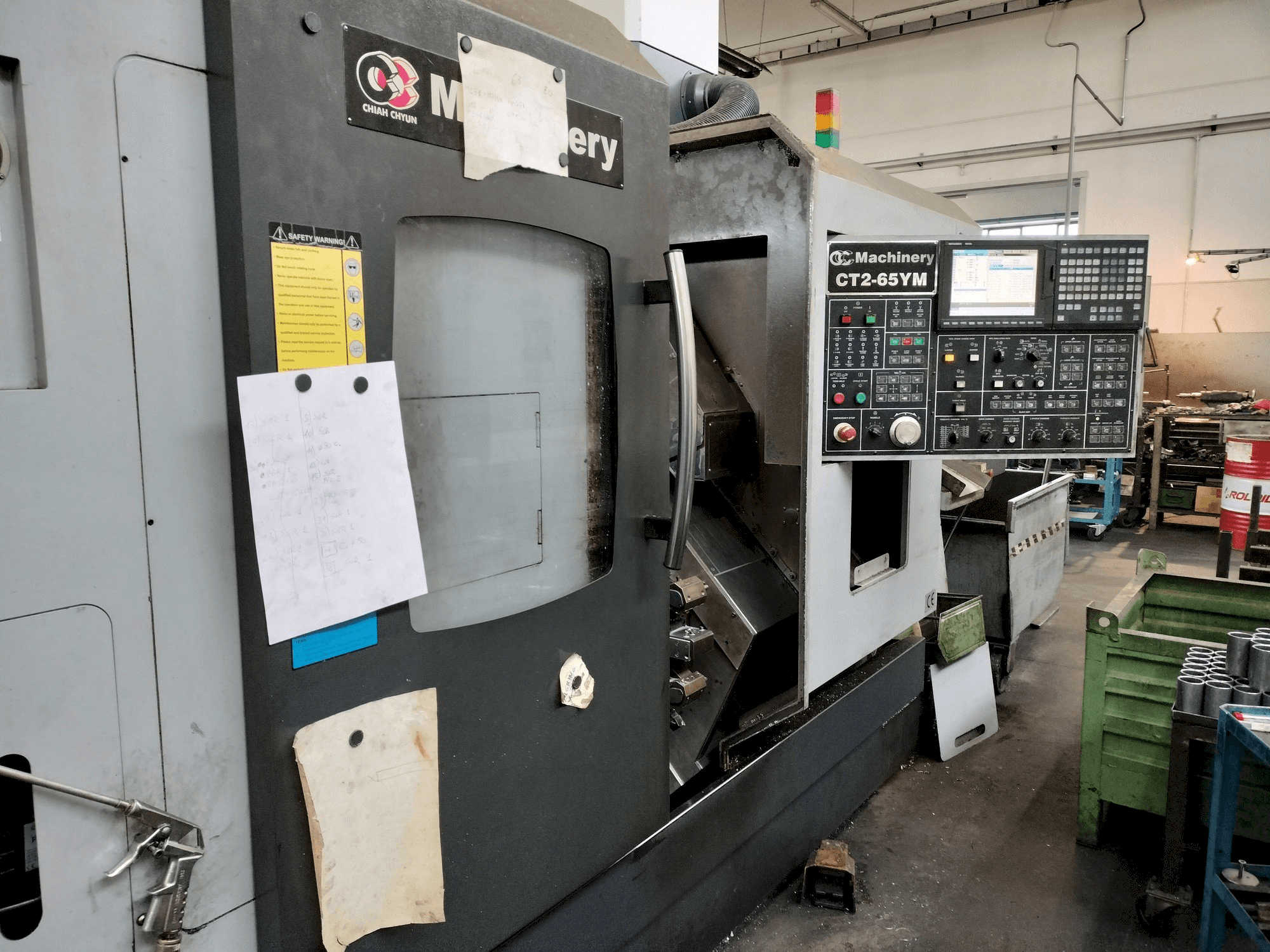 Вид станка CC Machinery CT2-65YM спереди