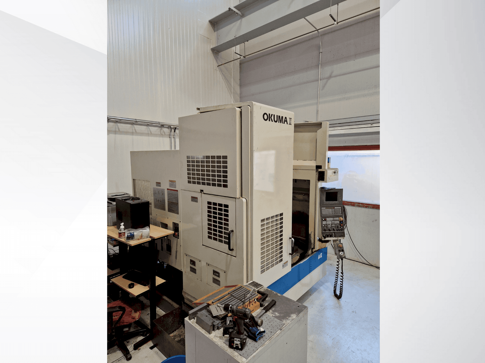 Вид станка Okuma MX-45 VAE (1996) спереди