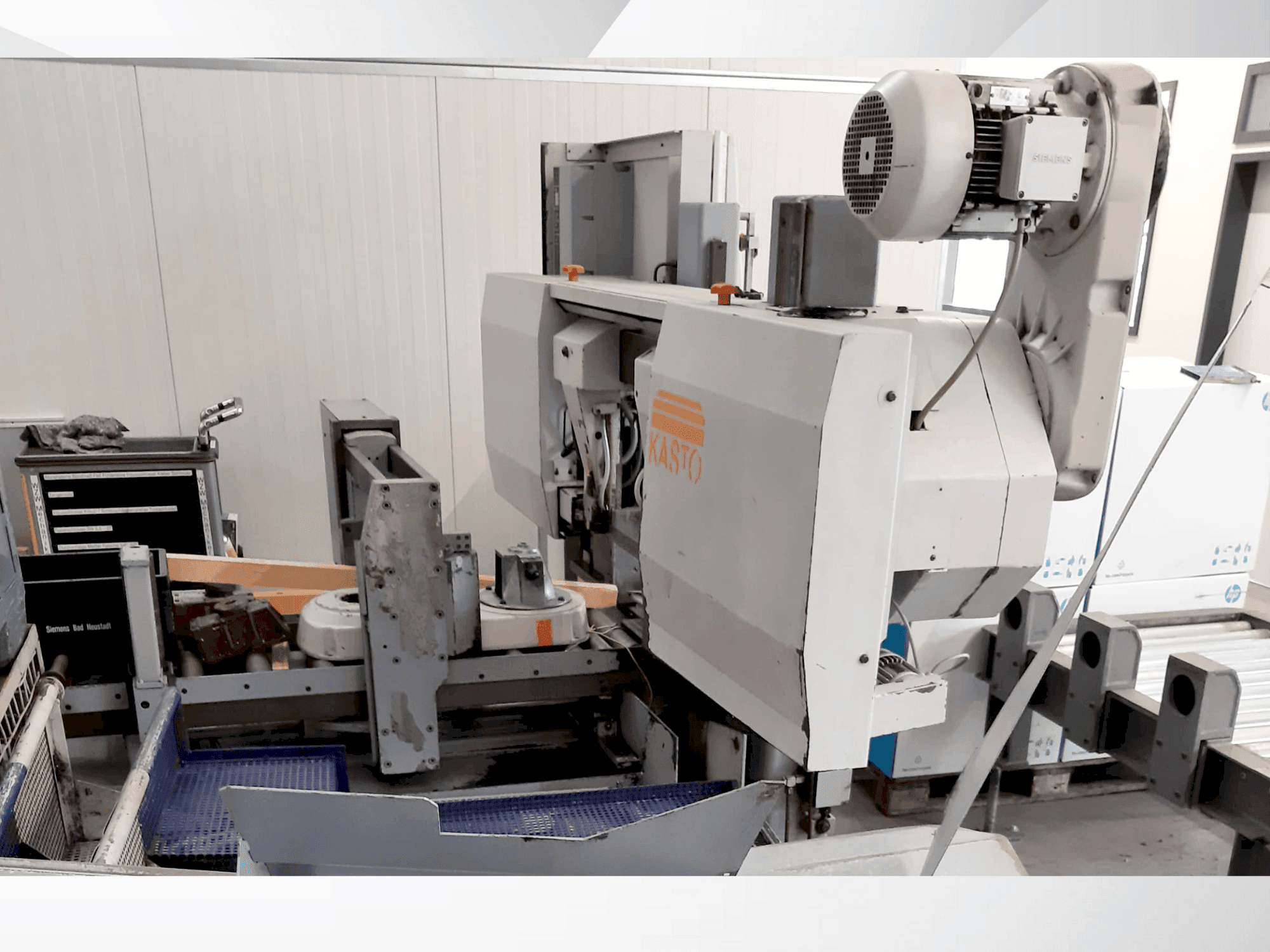 Вид станка KASTO HBA 360 AU with Knoll 150 K-1 спереди