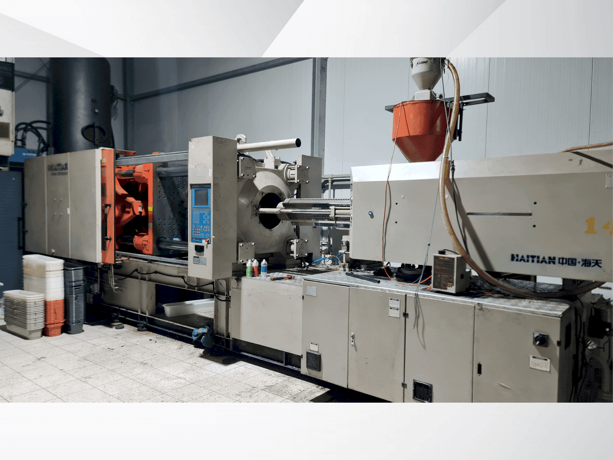 Вид станка HAITIAN 2006 спереди