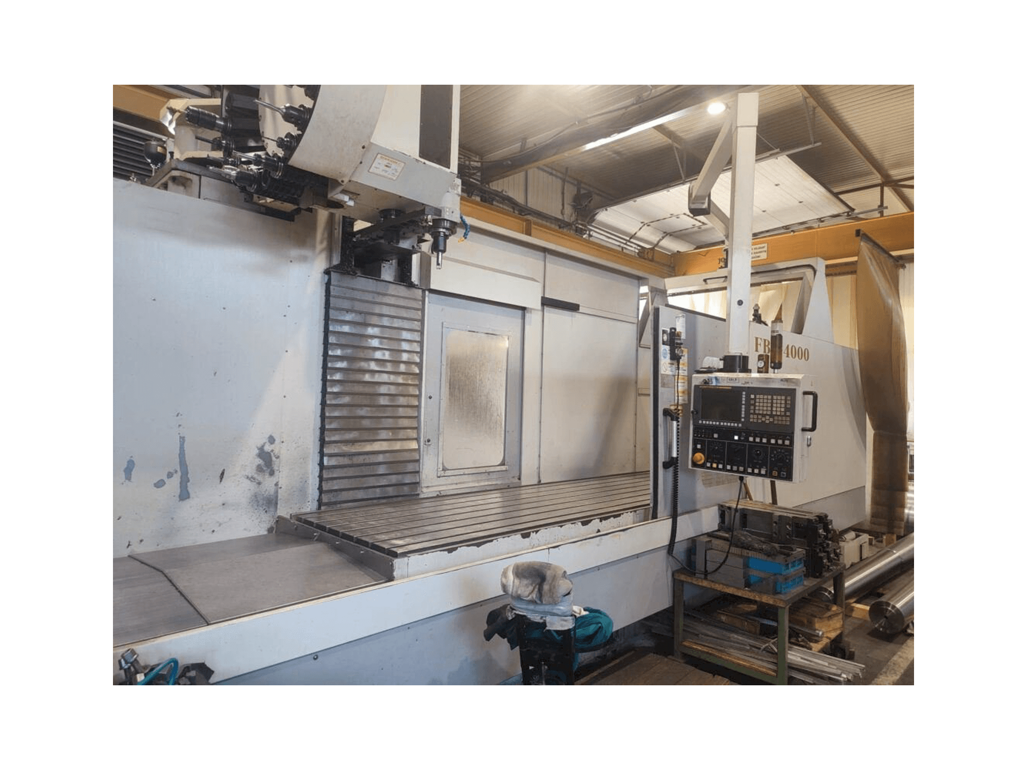 Вид станка Eumach FBE-4000 спереди