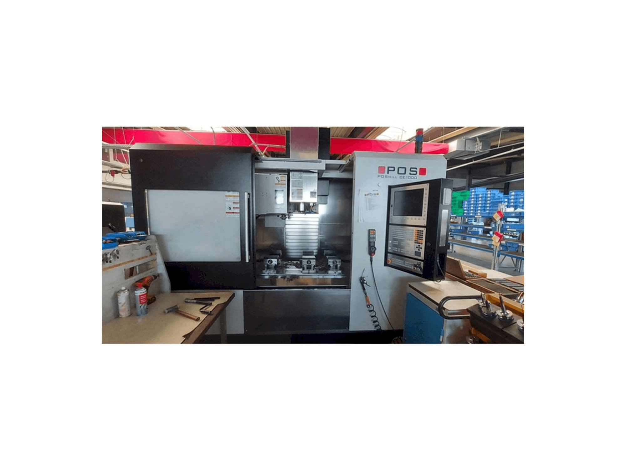 Вид станка POSmill CE 1000 спереди