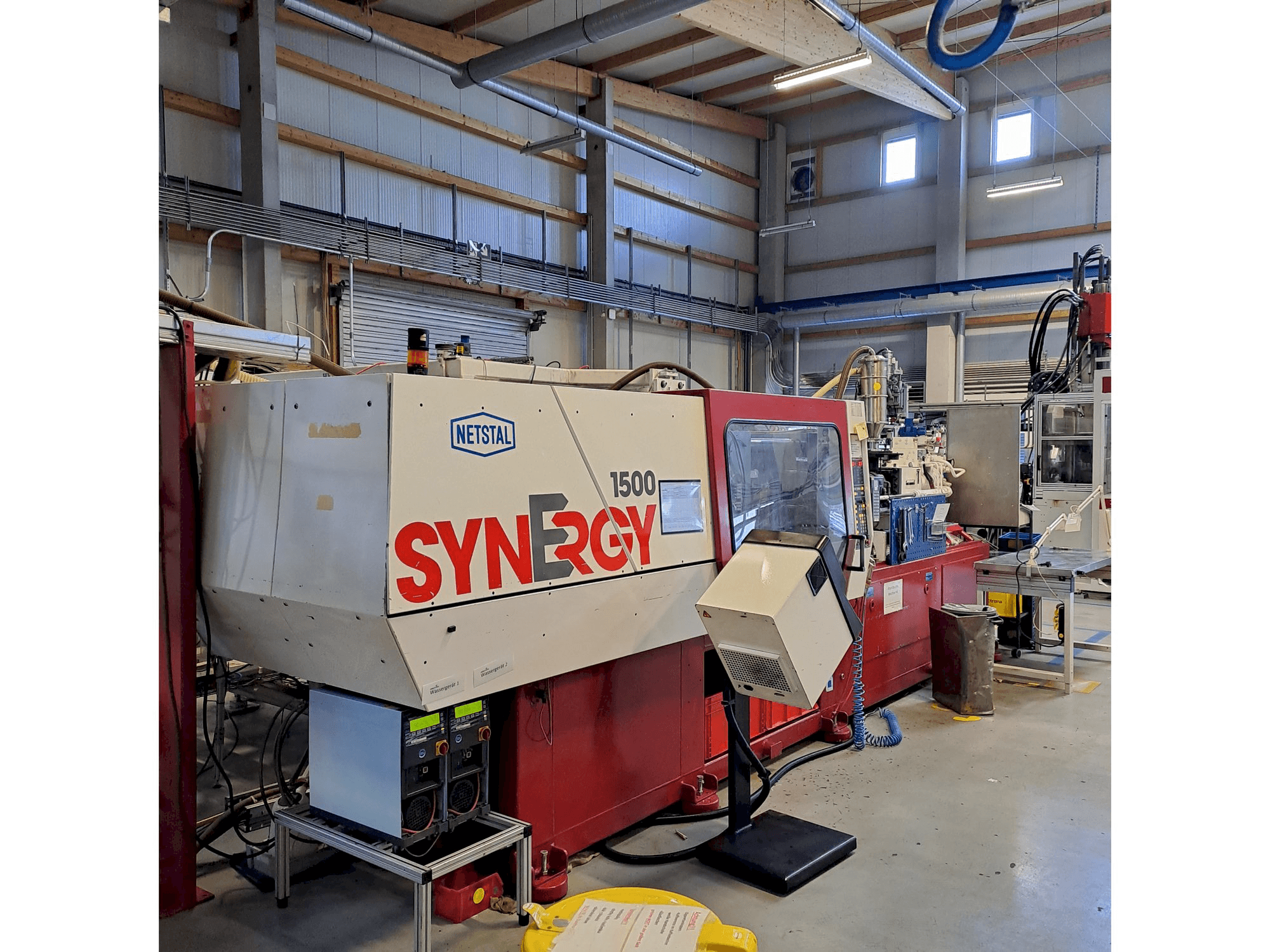 Вид станка Netstal S 1500 - 460 спереди