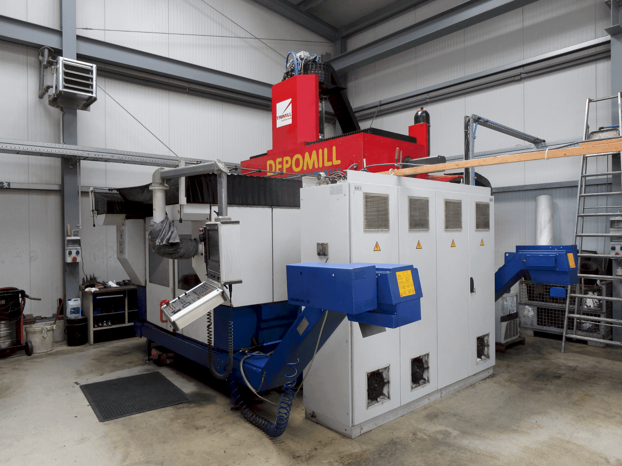 Вид станка TRIMILL DEPO Mill спереди