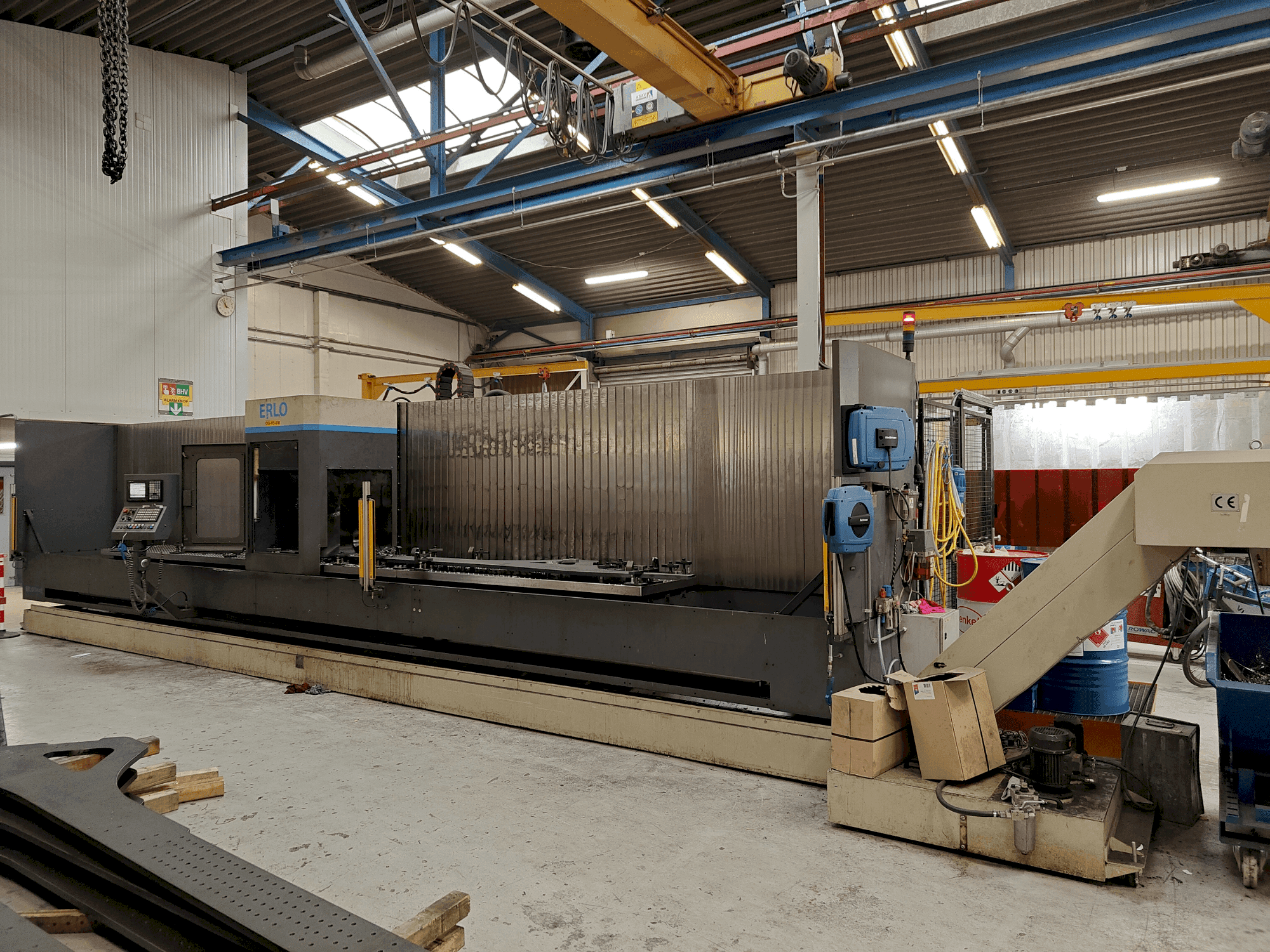 Вид станка Erlo TH-40 спереди