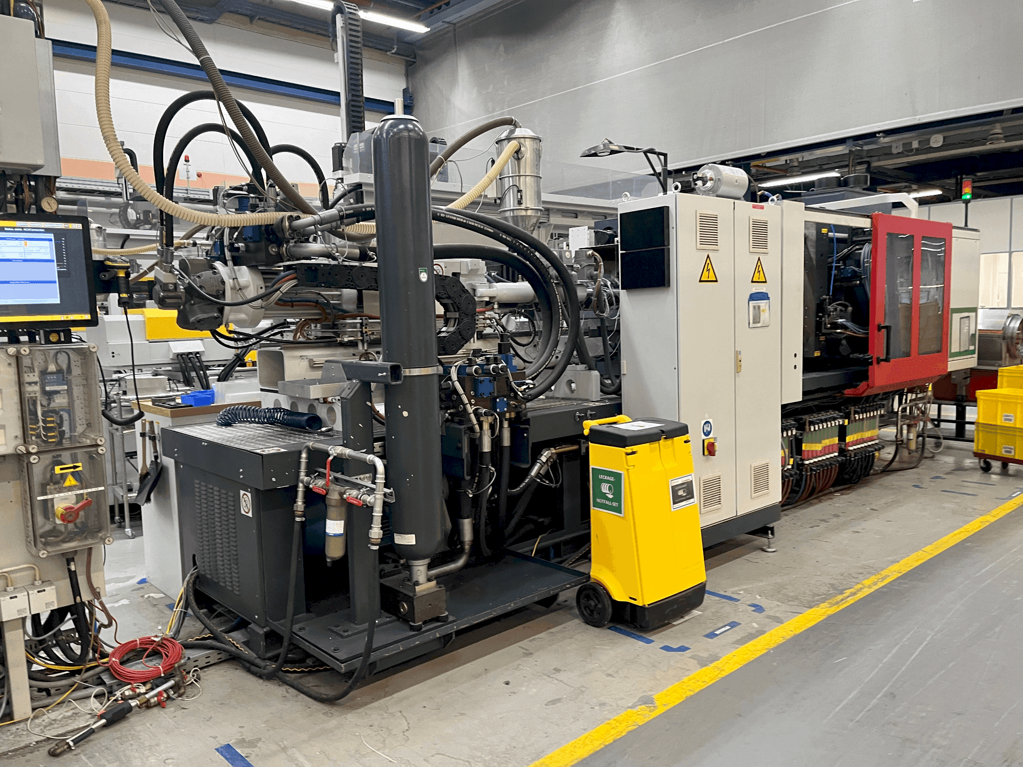 Вид станка FERROMATIK K-TEC 200 S спереди