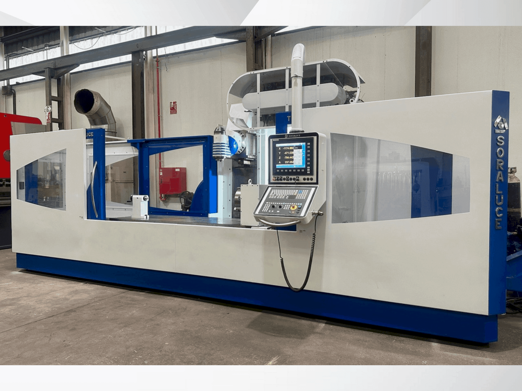 Вид станка Soraluce TA-25A спереди