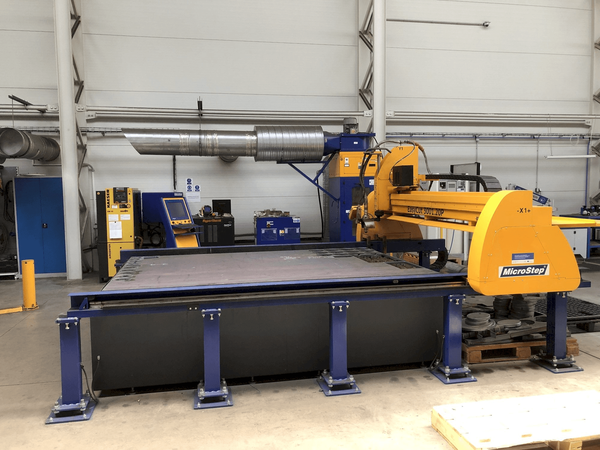 Вид станка MicroStep Easy Cut 3001.20P спереди