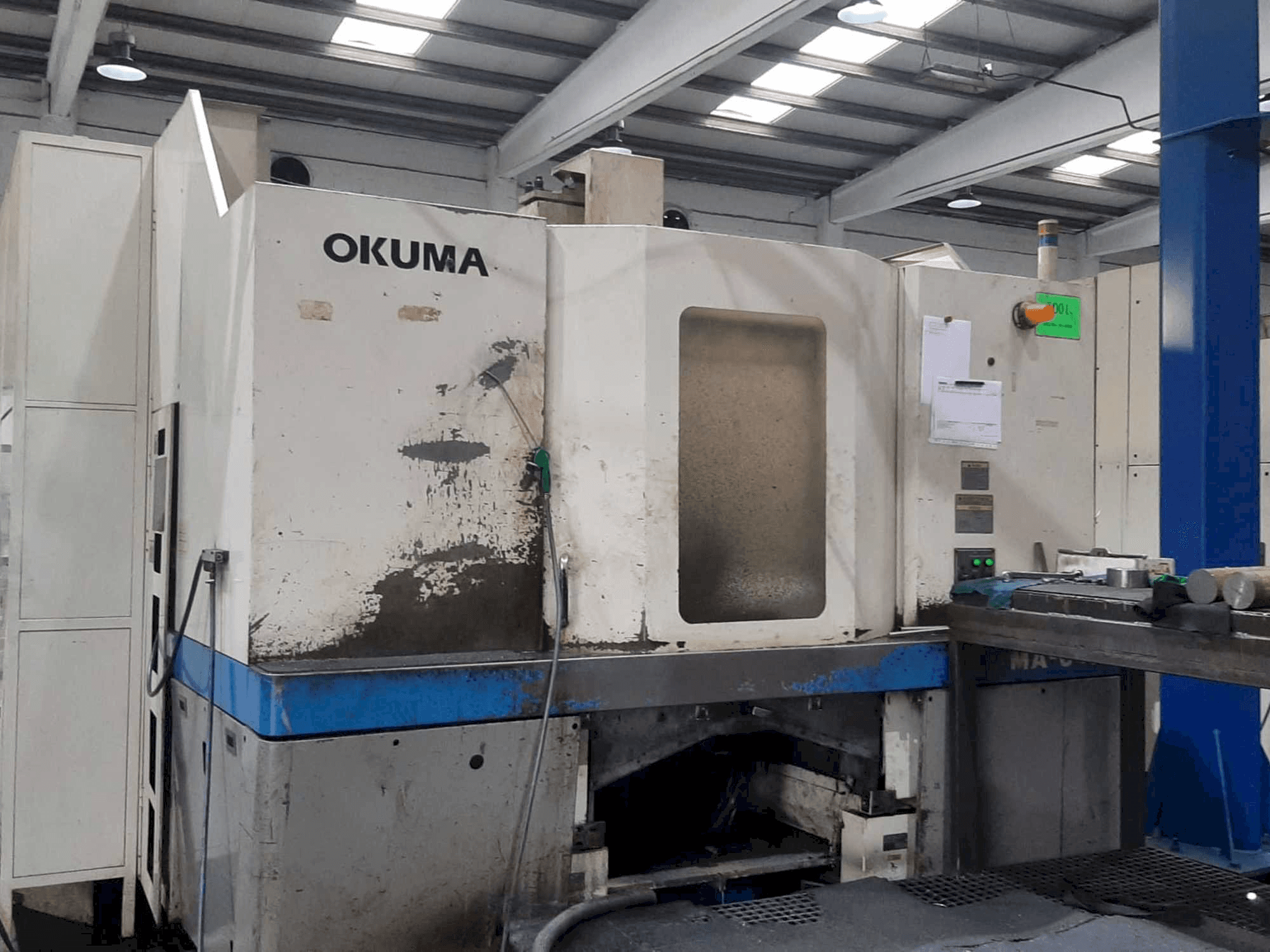 Вид станка Okuma MA-60HB спереди