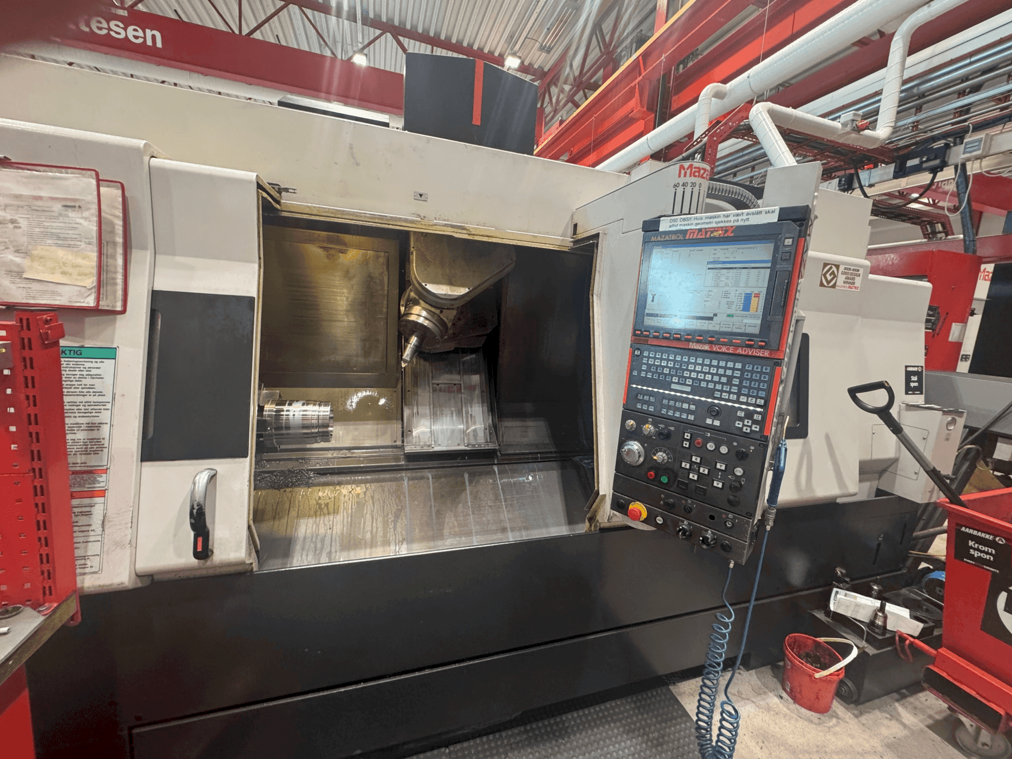 Вид станка Mazak Integrex 400 IV спереди