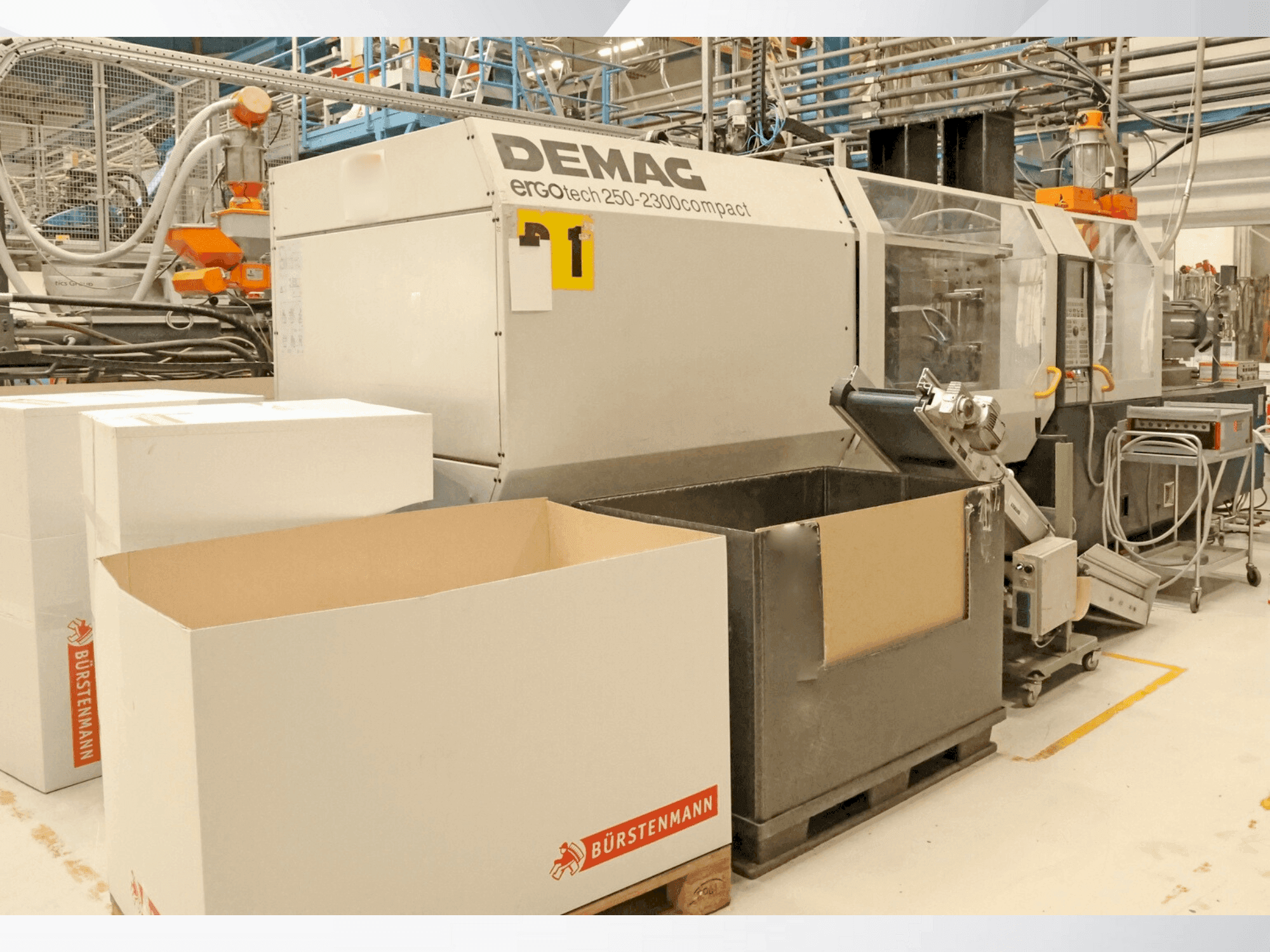 Вид станка DEMAG Ergotech ET 250-2300 NC 4 compact спереди